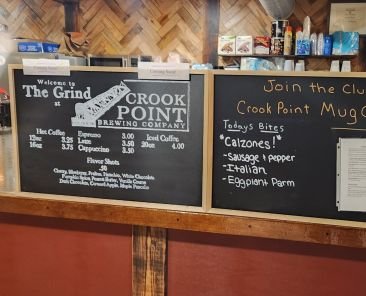 Crooked Point Brewery Interior