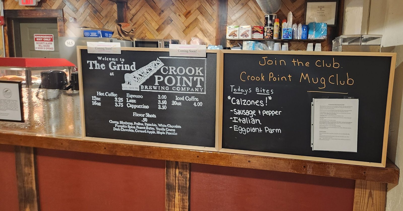 Crooked Point Brewery Interior